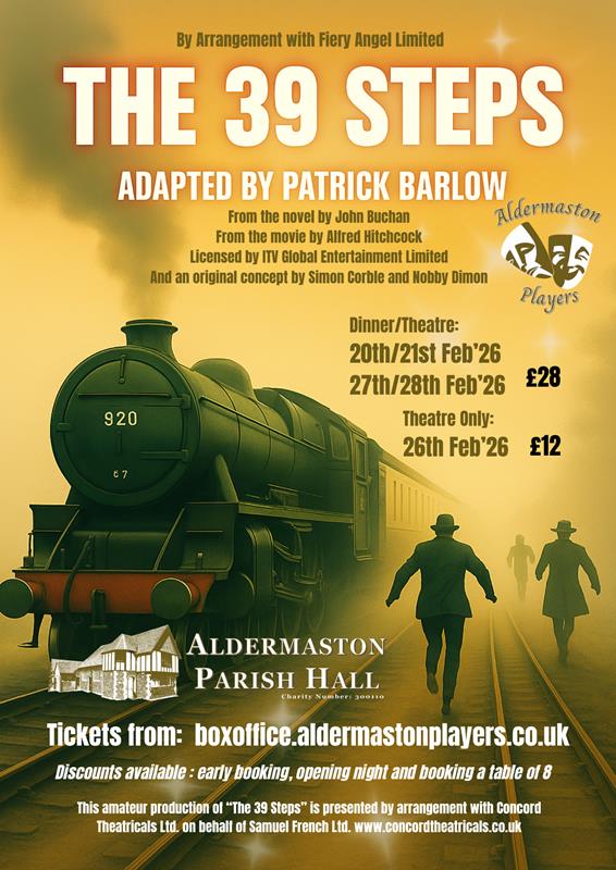Read more about the article Feb 2026 – Aldermaston Players @ Parish Hall