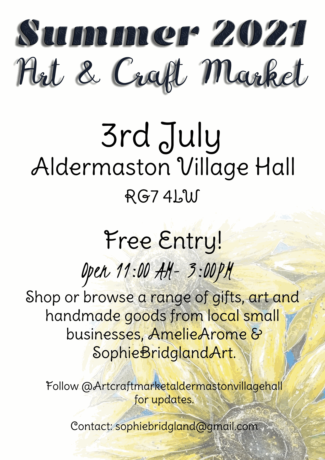 2021 07 03 Artcraft market aldermaston updated sml